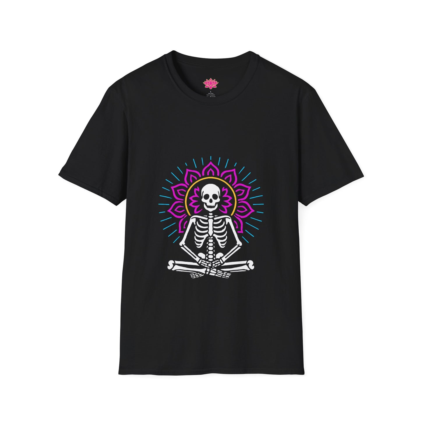 Meditative Skeleton - T-shirt