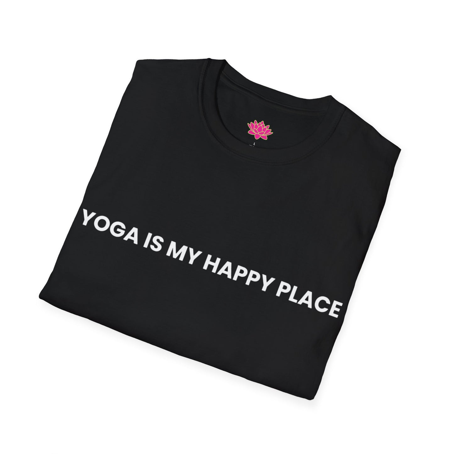 Yoga Is My Happy Place - T-Shirt