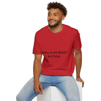 Yoga Is My Reset Button - T-shirt