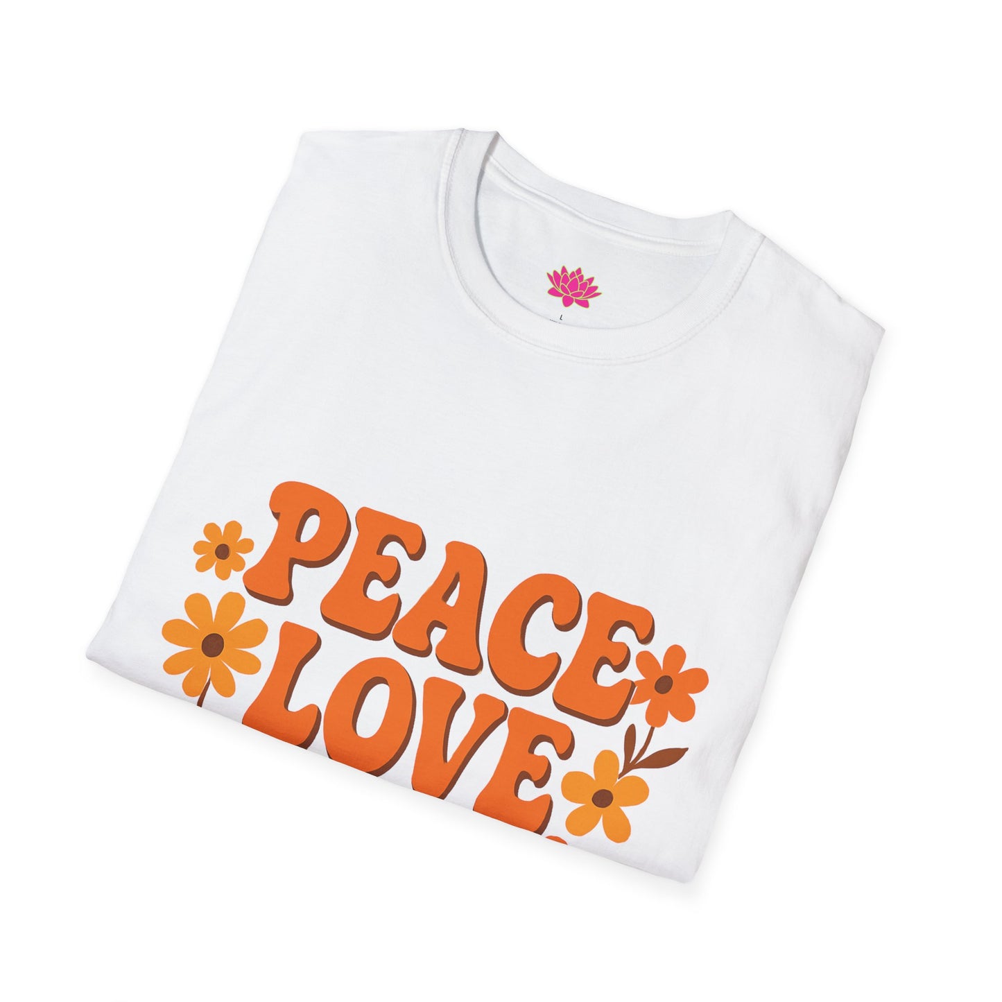 Peace Love and Yoga - T-shirt