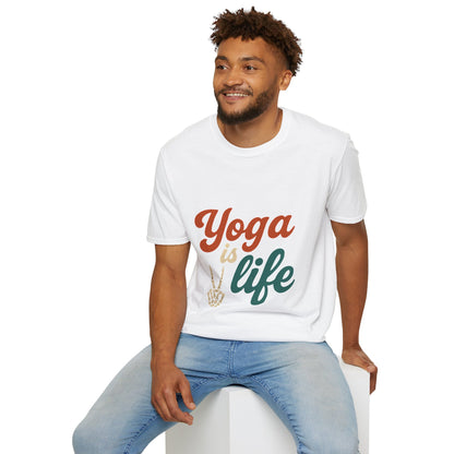 Yoga Is Life - T-shirt