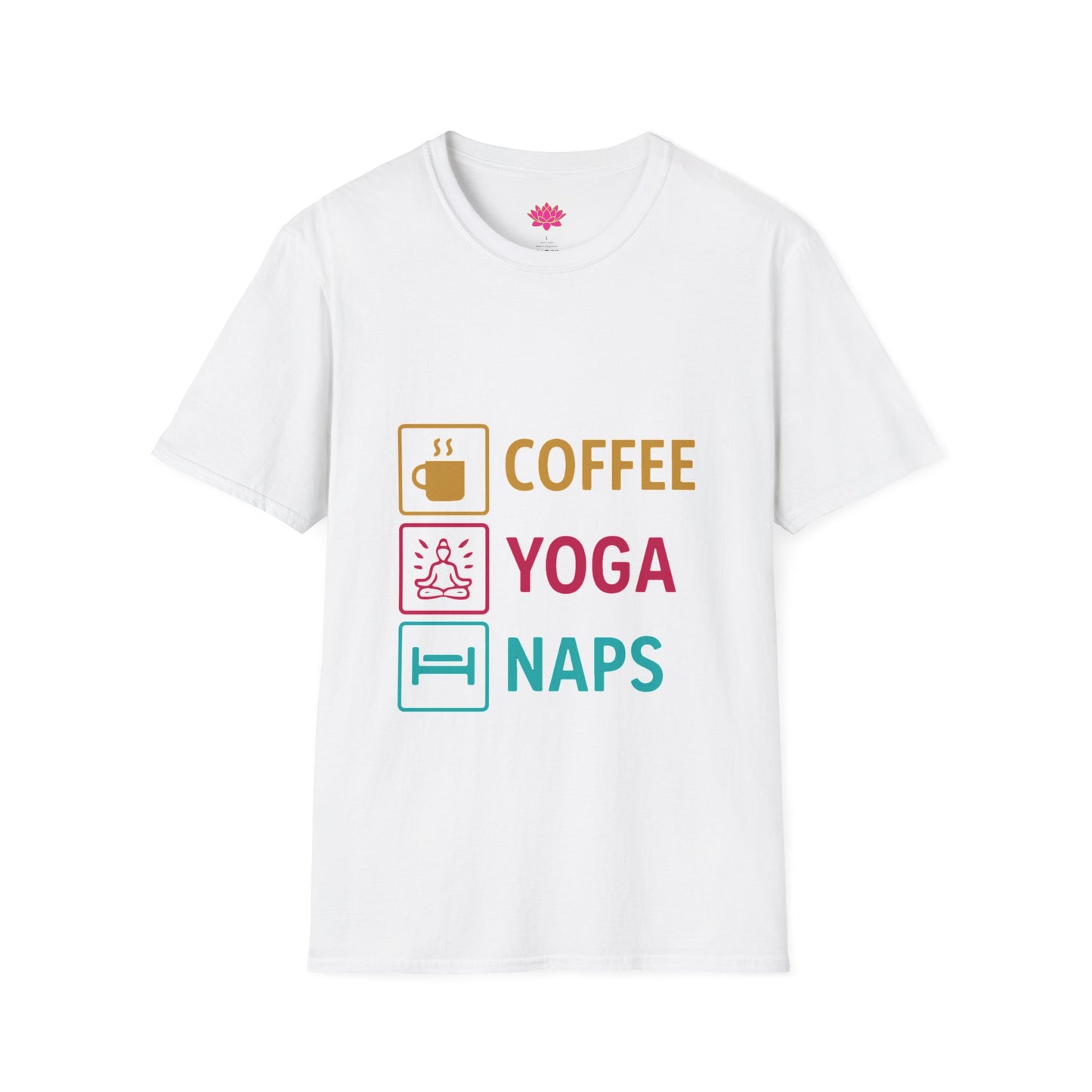 Coffee Yoga Naps - T-Shirt