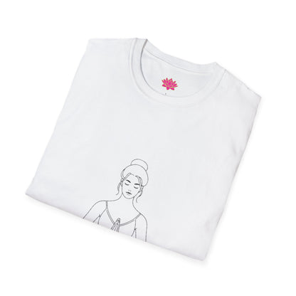 Meditating Woman - T-shirt