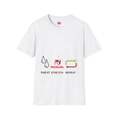 Sweat, Stretch, Repeat - T-shirt