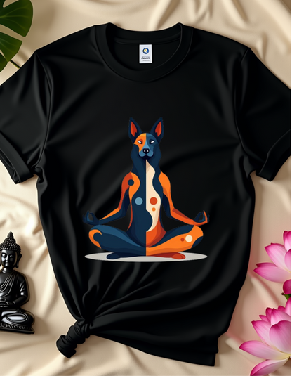 Meditating Dog - T-shirt