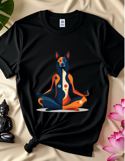 Meditating Dog - T-shirt