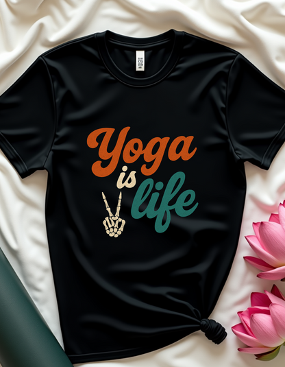 Yoga Is Life - T-shirt