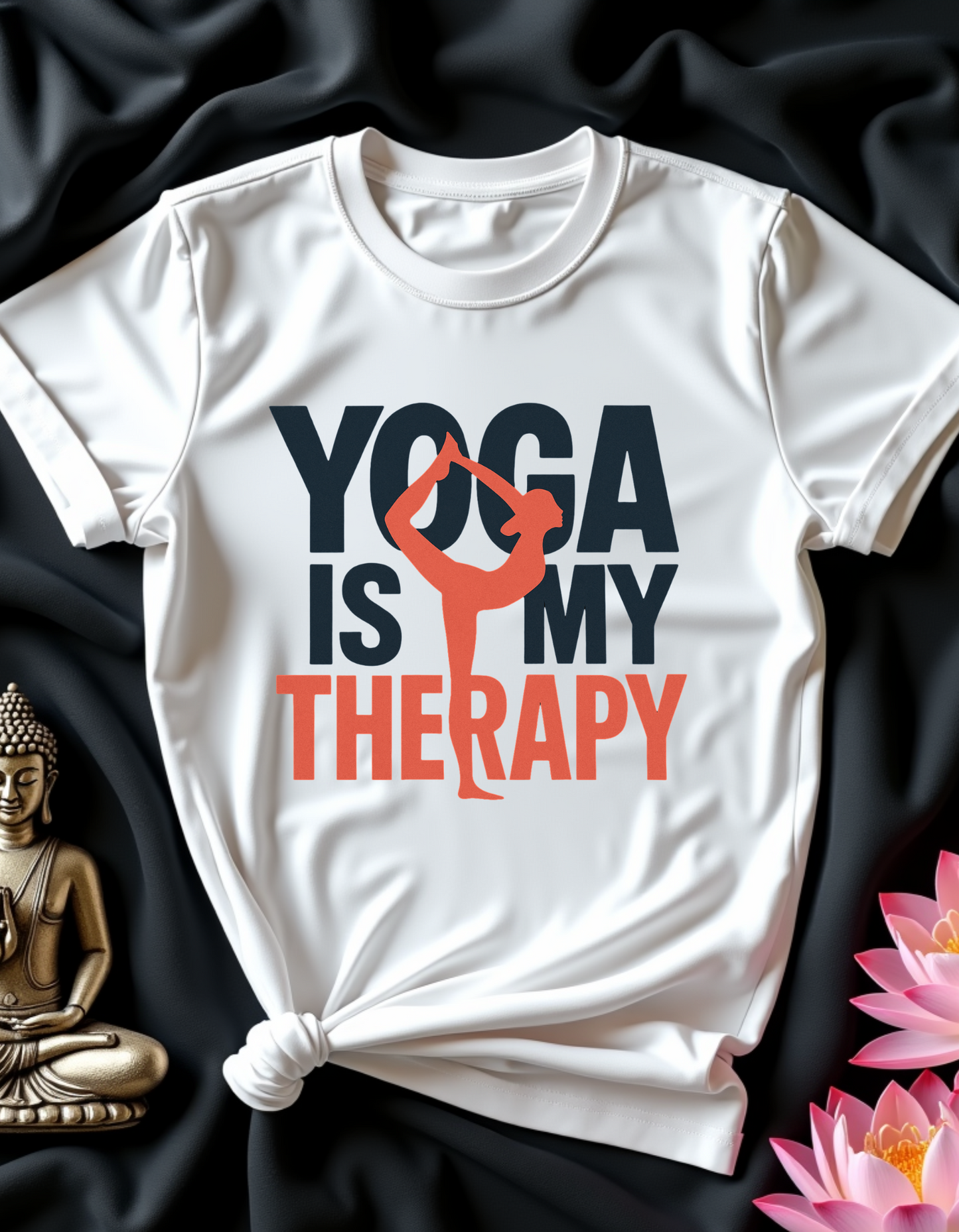 Yoga Is My Therapy - T-Shirt
