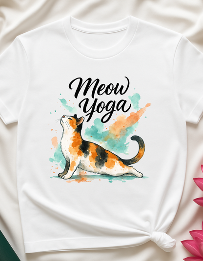 Meow Yoga - T-shirt