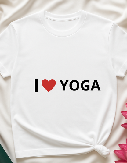 I Love Yoga - T-Shirt
