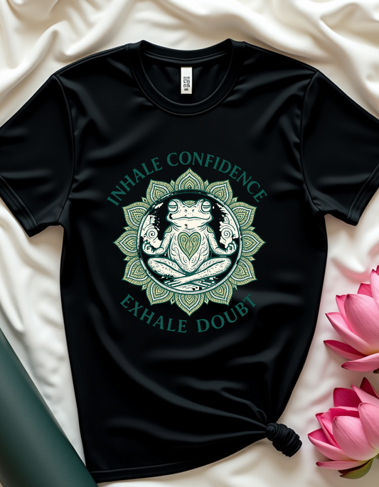 Inhale Confidence, Exhale Doubt - T-Shirt