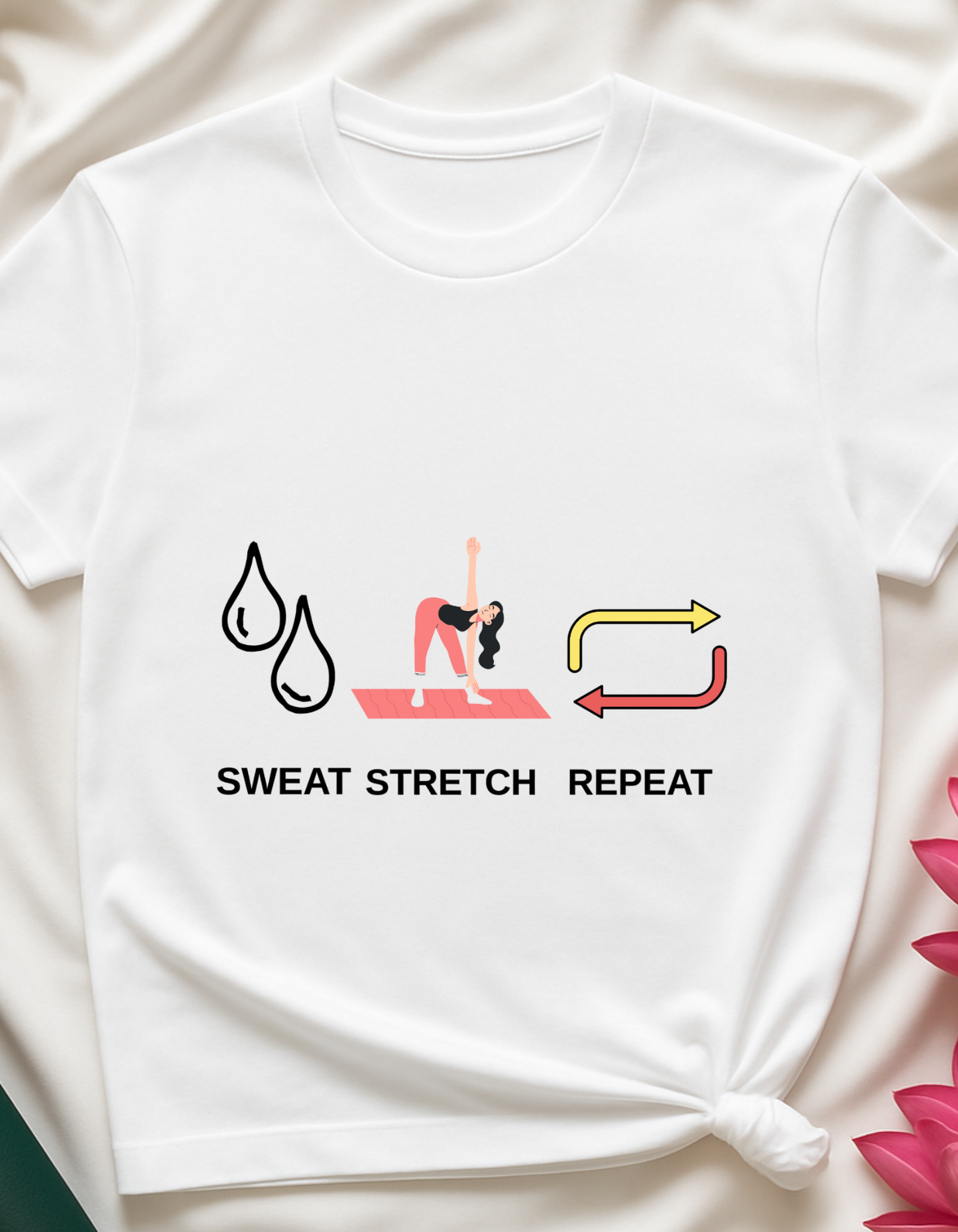 Sweat, Stretch, Repeat - T-shirt