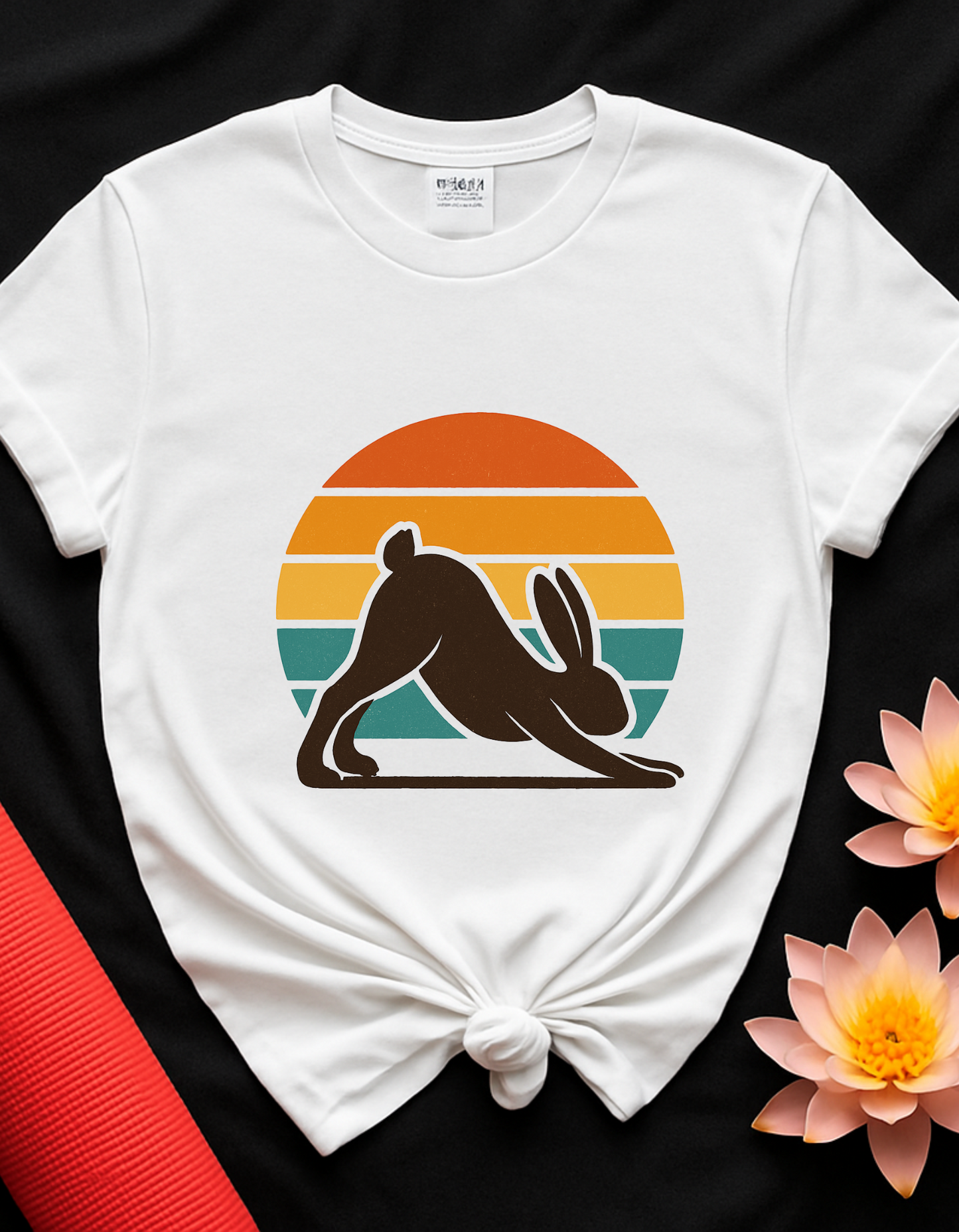 Yogic Bunny - T-shirt
