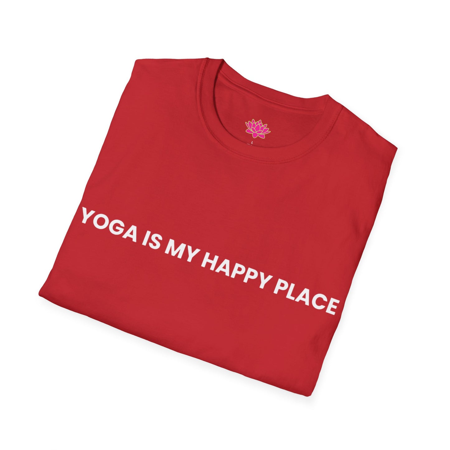 Yoga Is My Happy Place - T-Shirt