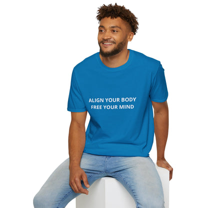 Align Your Body, Free Your Mind - T-shirt