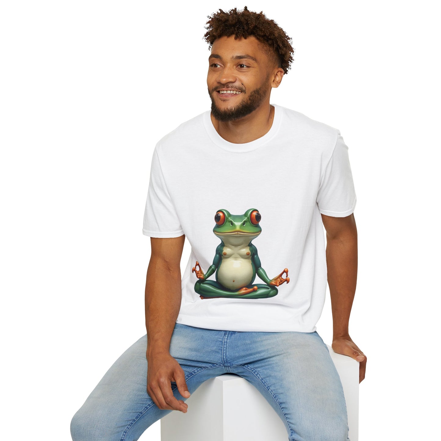 Meditating Frog - T-shirt
