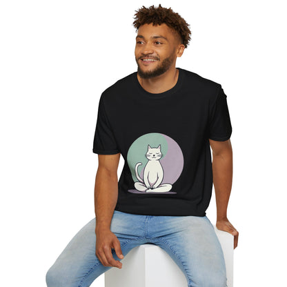 Meditative Cat - T-Shirt