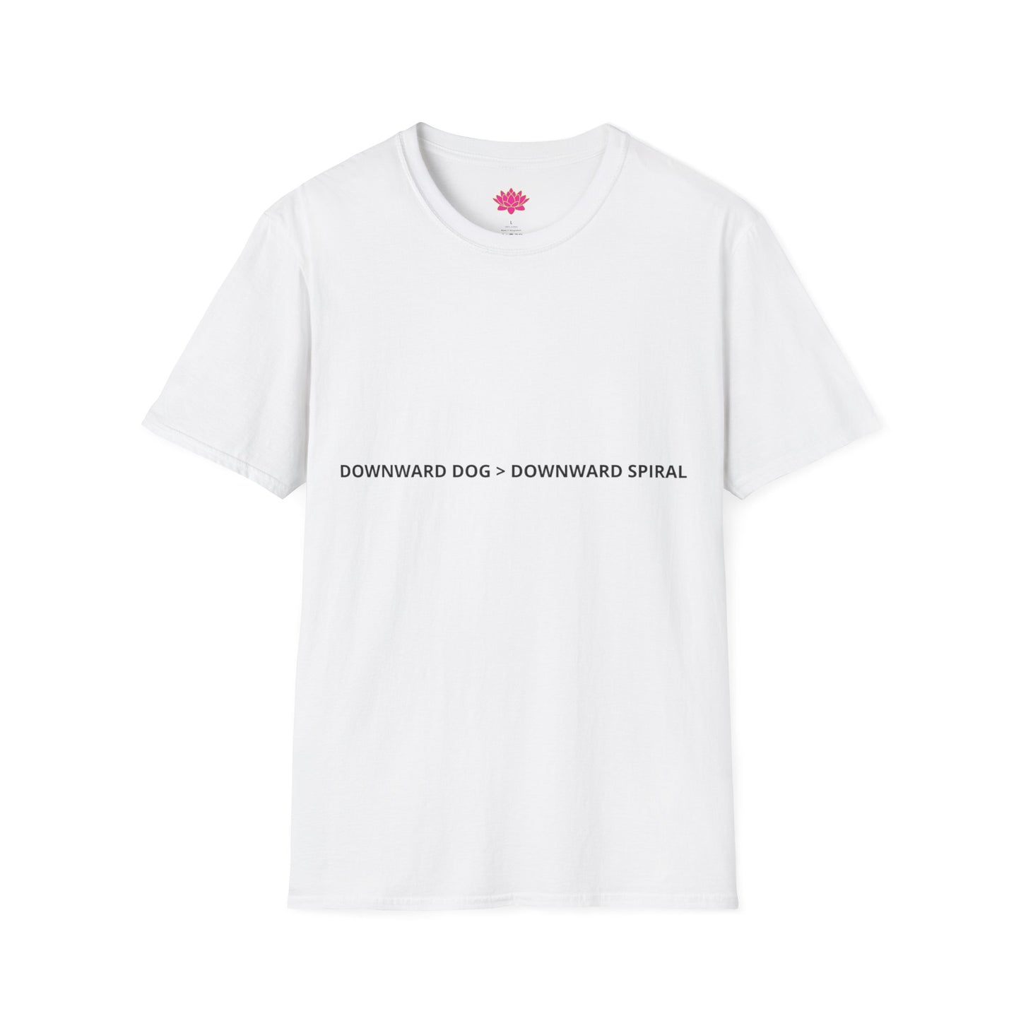 Downward Dog > Downward Spiral - T-shirt