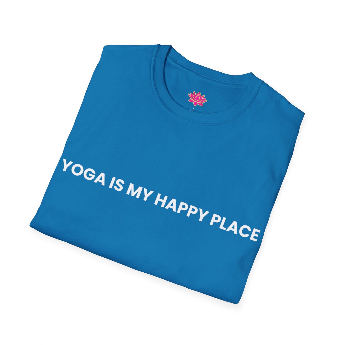 Yoga Is My Happy Place - T-Shirt