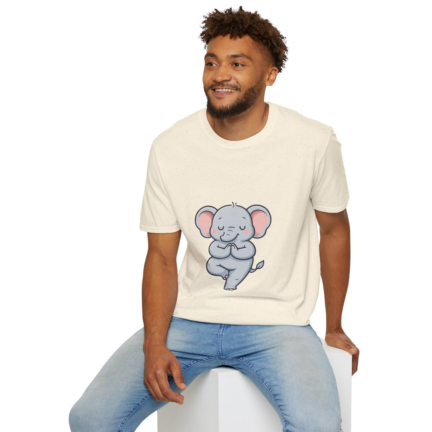 Yogic Elephant - T-shirt