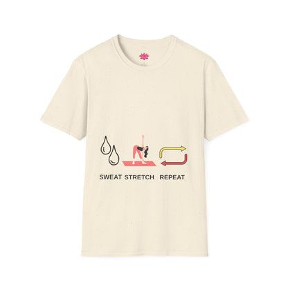 Sweat, Stretch, Repeat - T-shirt