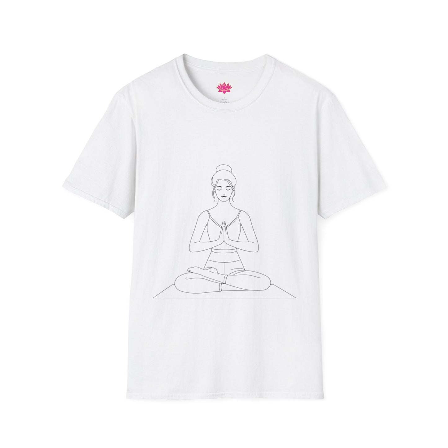 Meditating Woman - T-shirt