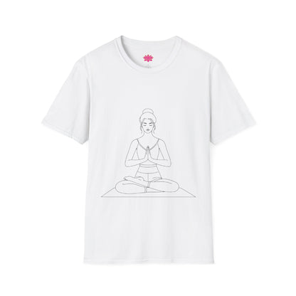 Meditating Woman - T-shirt