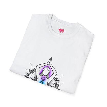 Chakra Yoga Pose - T-shirt